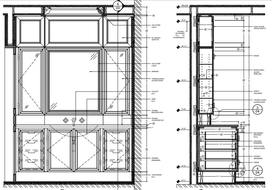 CAD Drawing Services for Furniture Design