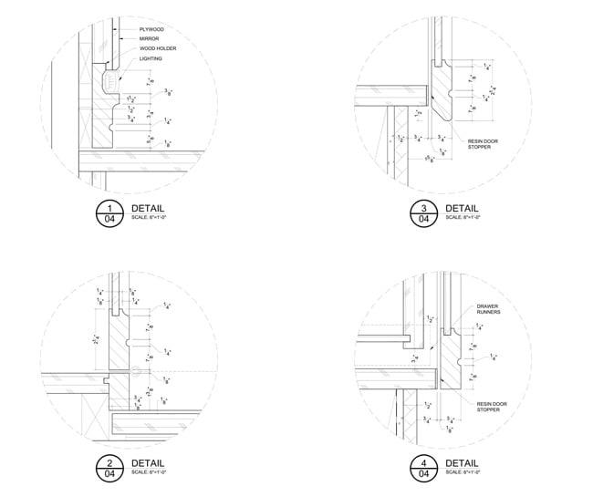 Detail Millwork Drawings