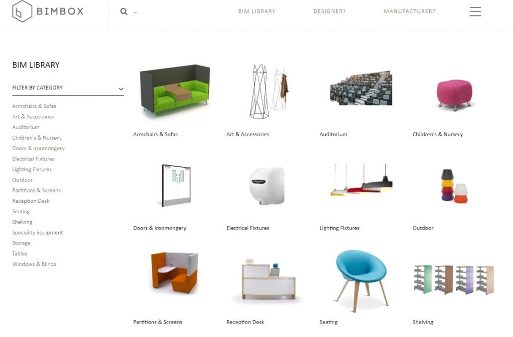 BIMbox Furniture Revit Families for Free