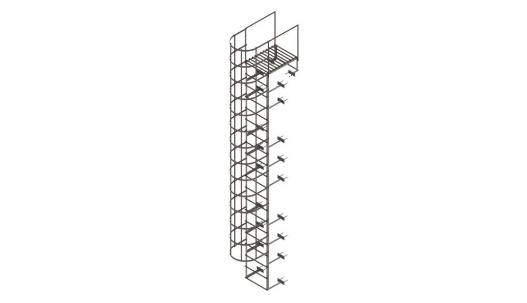 High-Quality 3D Modeling for a Ladder