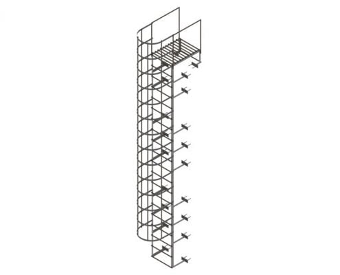 A Ladder Revit Family for an Architectural Project