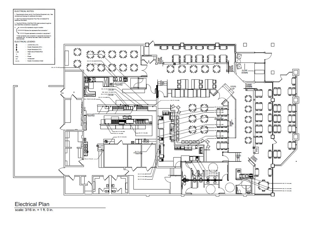 CAD Drawings for an Electrical System