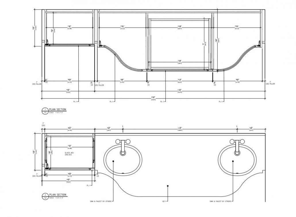 Shop Drawing Services for Designers Millwork or Casework