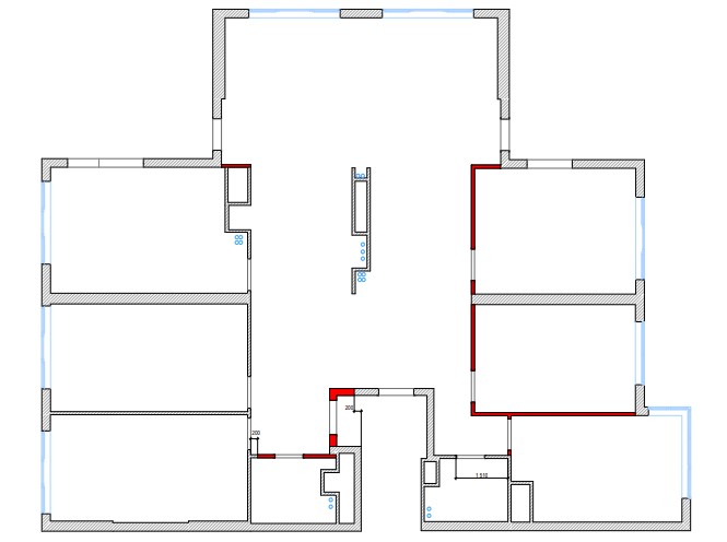 Free Adjustments for an Interior Drawing Project