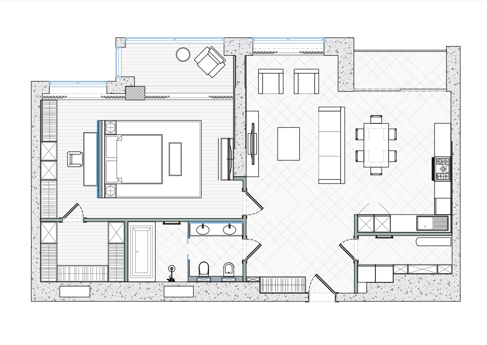 Architectural Features on Floor Plans