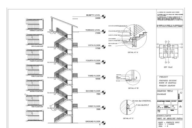 Detail CAD Drafting for a Construction Project