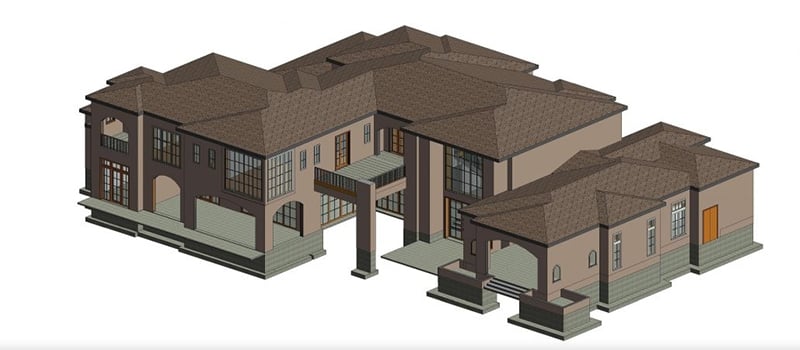 Building BIM for an Architectural Project