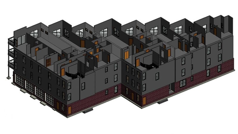 A 3D Model of Civil Building