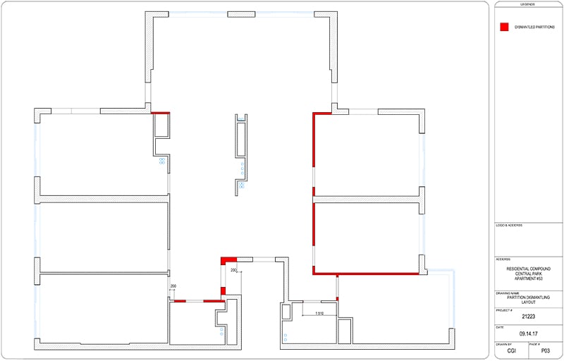 A Dismantling Plan for Real Estate