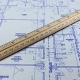 Printed Architectural Drawings with a Ruler