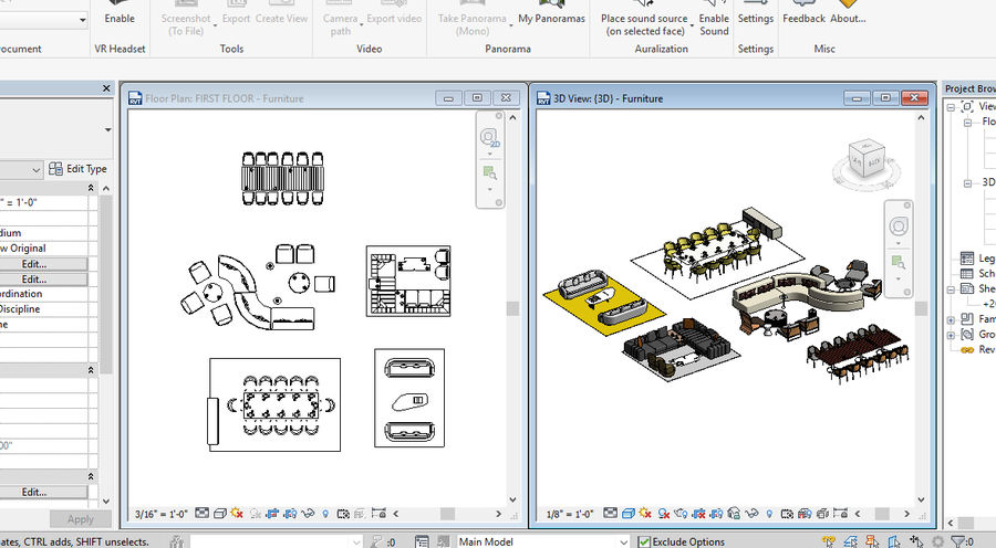 3d print simplified version of revit model