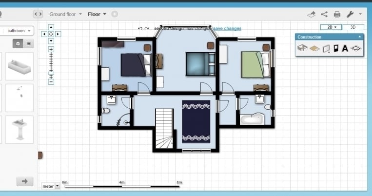 Application for floor plan: Floorplanner