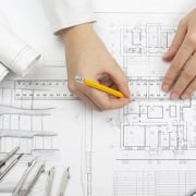 An Outsource Drafter Working with Architectural Drawings