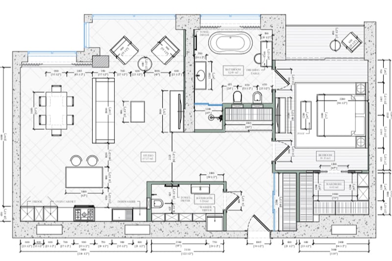 Types of Drafting for Interiors