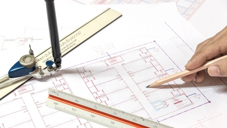 Definition of floor plan: Measurements