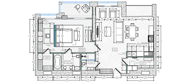 presentation floor plans architecture