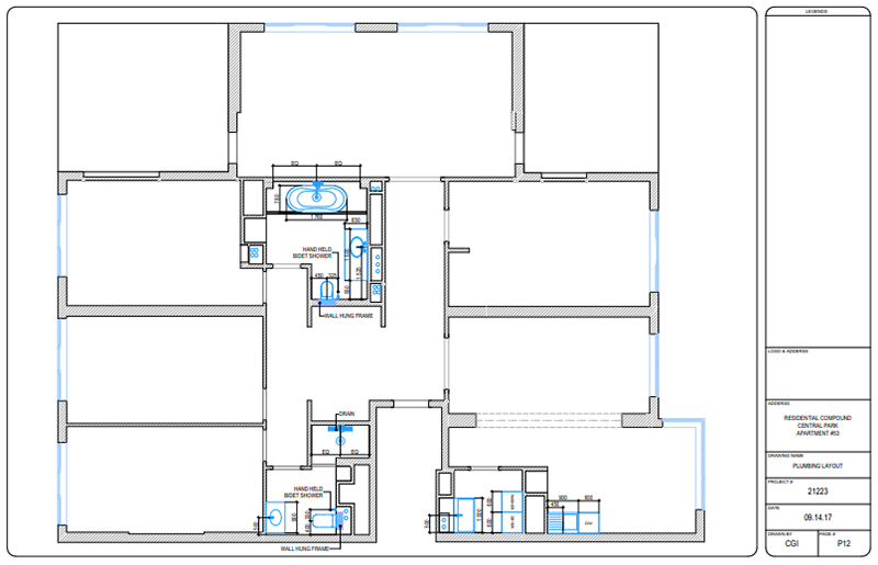 Water Supply and Drainage System Plans