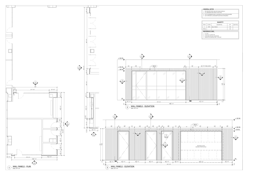 Millwork CAD drawings